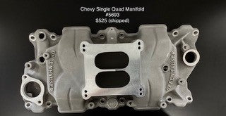 Chevy Single Quad Manifold #5693